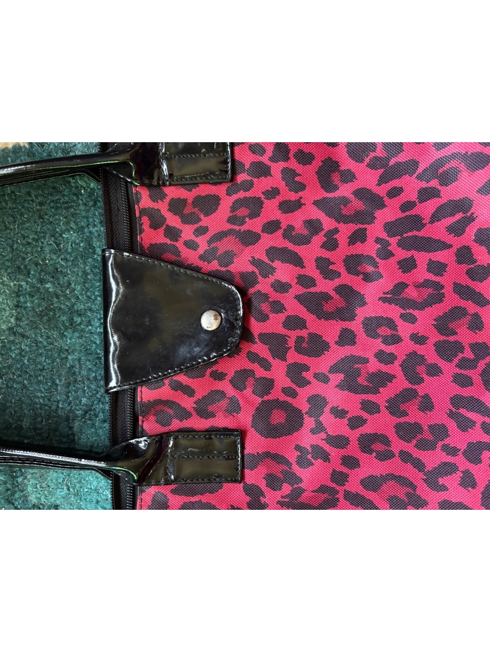 Cute red leopard bag - Picture 2 of 5